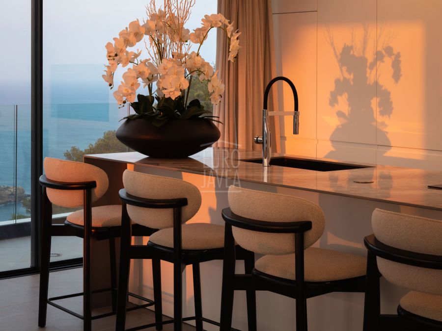 Proyecto de villa unifamiliar en la zona del Portichol en Jávea , con impresionantes vistas al mar y a la isla del Portichol