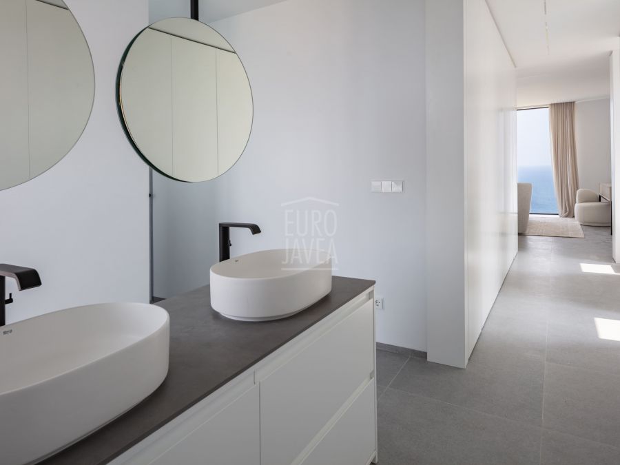 Proyecto de villa unifamiliar en la zona del Portichol en Jávea , con impresionantes vistas al mar y a la isla del Portichol