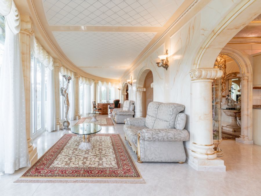 Set van 4 villa's met zeezicht te koop in Jávea, in de regio Adsubia. Ideaal als toeristisch of residentieel complex