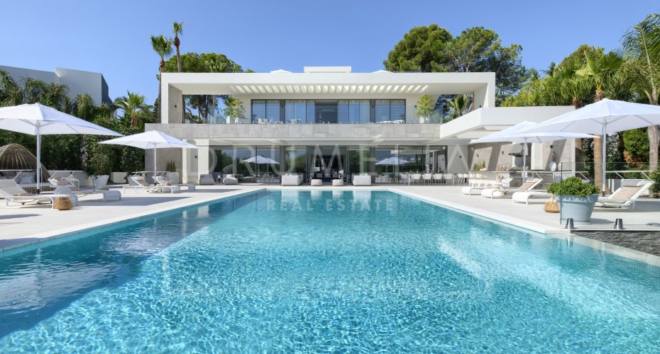 La Villa - Neue stilvolle Frontline Golf Moderne Luxus-Villa in Nueva Andalucía, Marbella