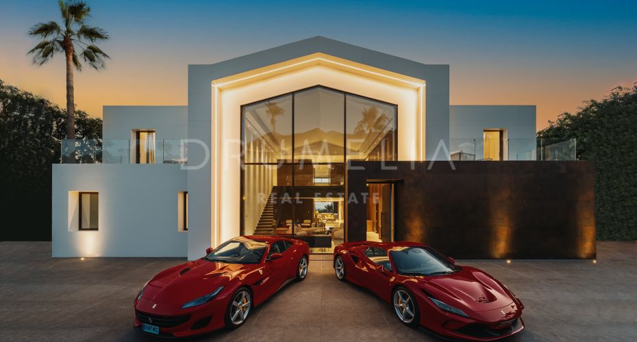 New Imposing Designer Modern Luxury Grand Mansion, Sierra Blanca, Marbella