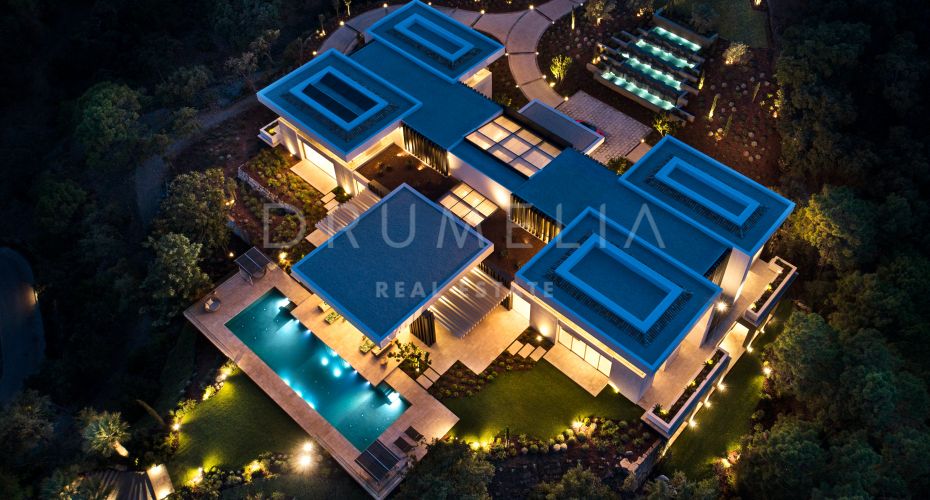 Villa Cullinan Absolutamente maravillosa única, nueva y lujosa Villa en venta en Zagaleta, Benahavis