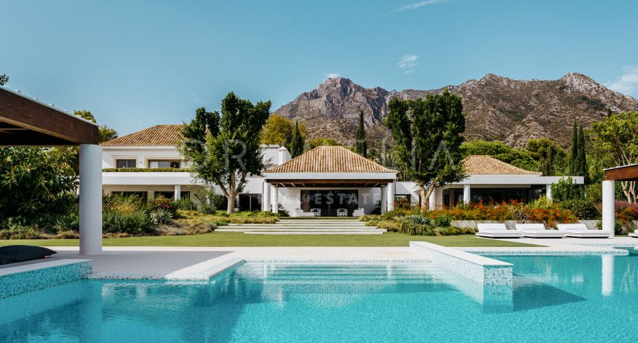 Villa Las Velas - Excepcional Gran Villa Mediterránea Moderna, Sierra Blanca, Milla de Oro de Marbella