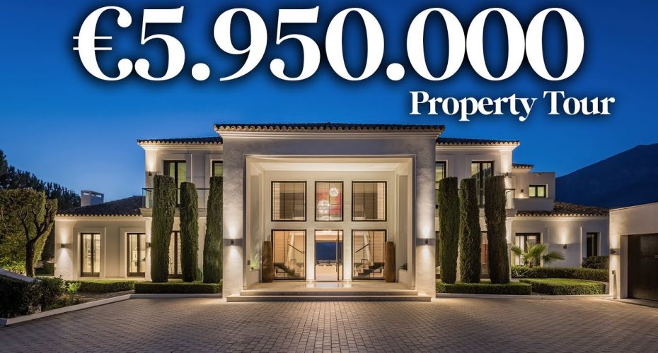 Binnen €5.950.000 Luxe Mega Mansion in Zagaleta door Artur Loginov