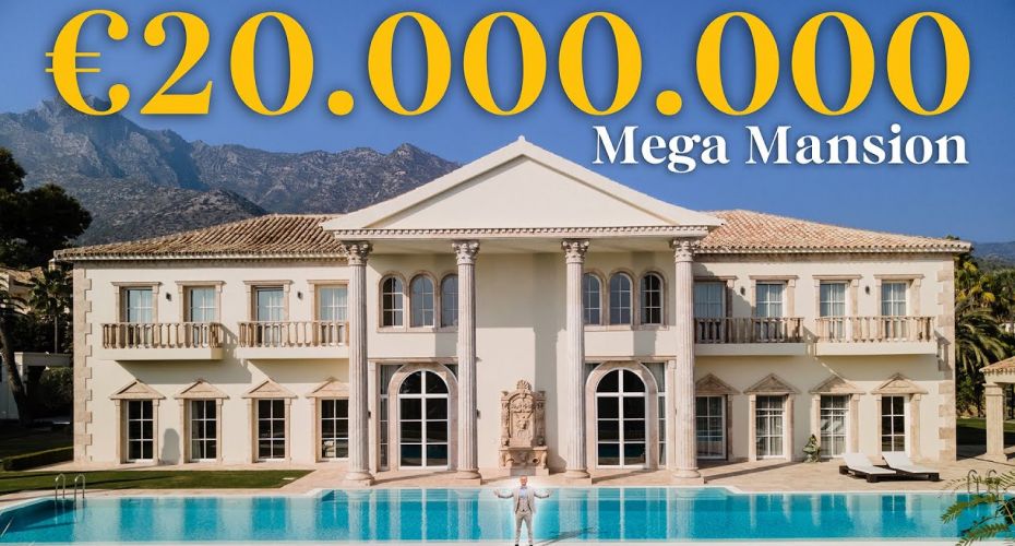 Inside €20 Million Mega Mansion in Sierra Blanca, Marbella by Artur Loginov