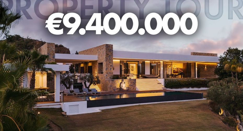 Inside €9.500.000 Single-Story Frontline Golf Modern Mega-Mansion in Marbella by Artur Loginov