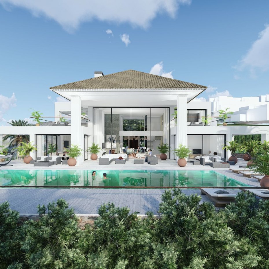 Luxury Villa in Marbella by Juan Salvador Shvartzberg