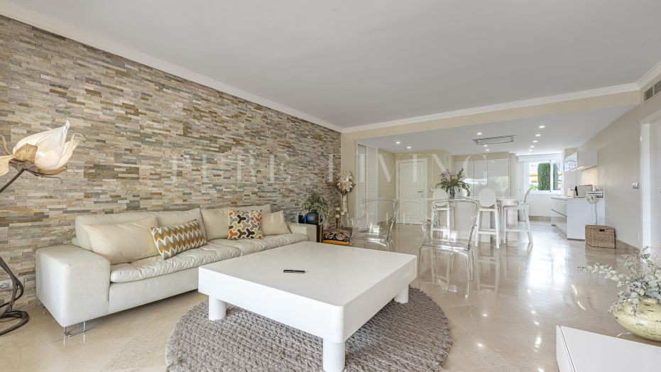 Appartement begane grond voor lange termijn huur in Marbella Golden Mile, Marbella - Alle gebieden