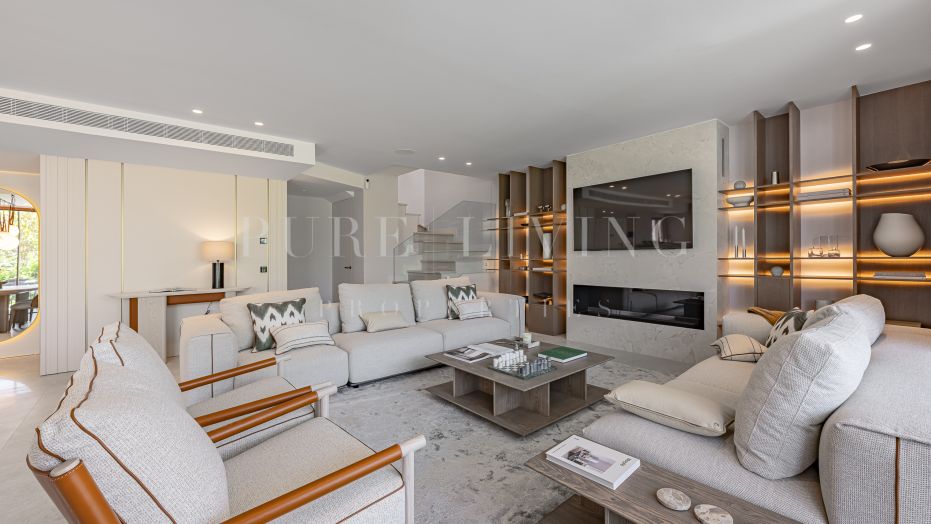 Beautifully renovated four-bedroom duplex apartment in Alcores del Golf.