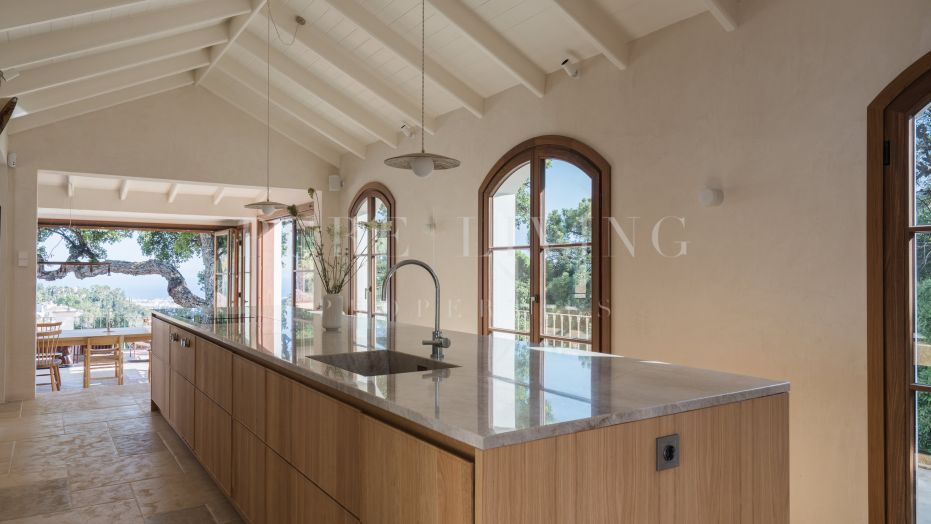 Timeless elegance meets modern luxury in this private Mediterranean retreat in the heart of El Madroñal.