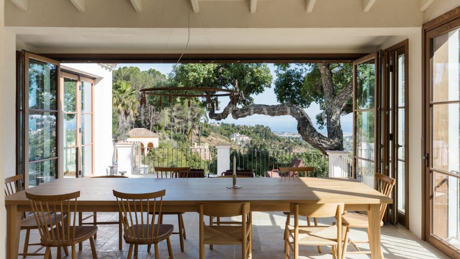 Timeless elegance meets modern luxury in this private Mediterranean retreat in the heart of El Madroñal.