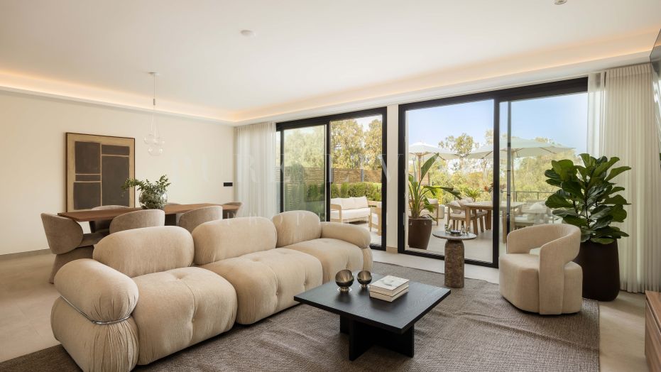 Luxury Ground Floor Apartment in Les Belvederes, Nueva Andalucía