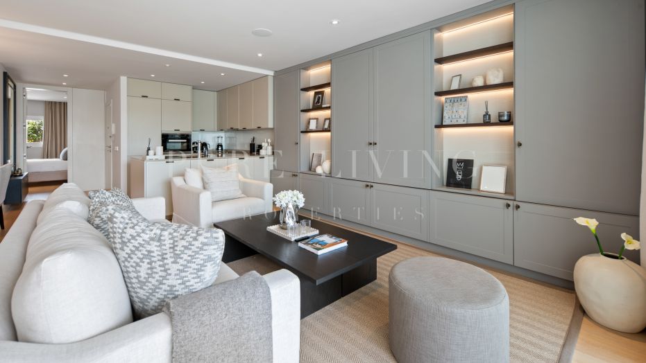 Erenoveerd appartement met drie slaapkamers in Marina Puente Romano