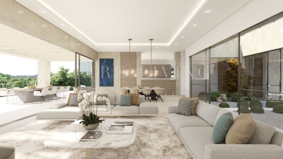 Prachtig project gelegen in het prestigieuze Los Flamingos, Benahavís