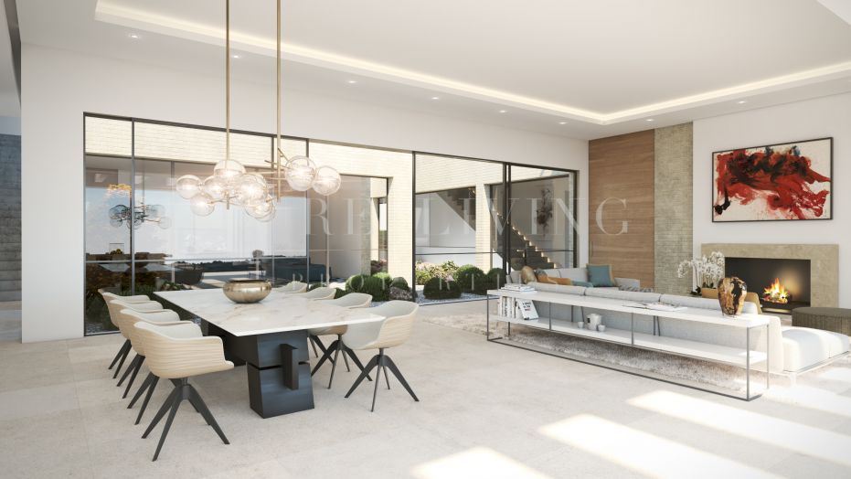 Prachtig project gelegen in het prestigieuze Los Flamingos, Benahavís