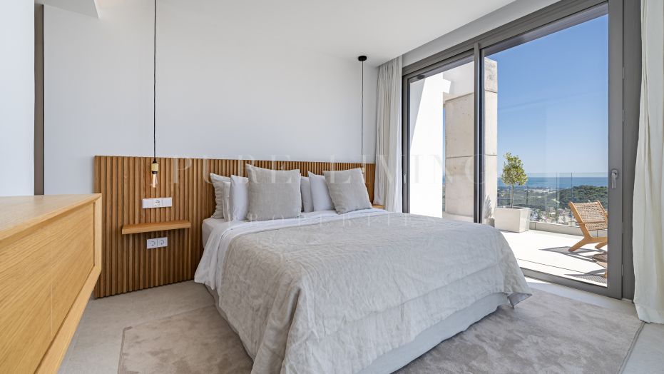 Apartamento de lujo con impresionantes vistas al mar para alquilar en Quercus
