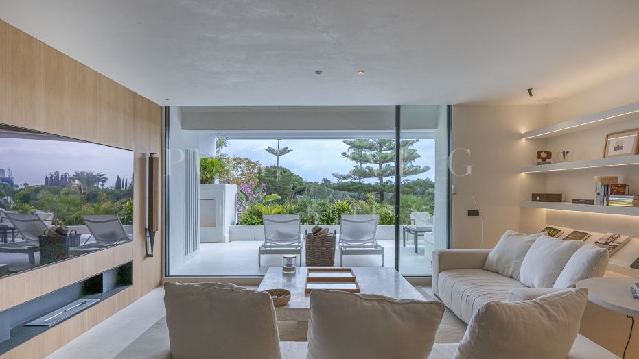 Spectaculaire appartement de trois chambres privée à Las Terrazas de Las Lomas del Marbella Club