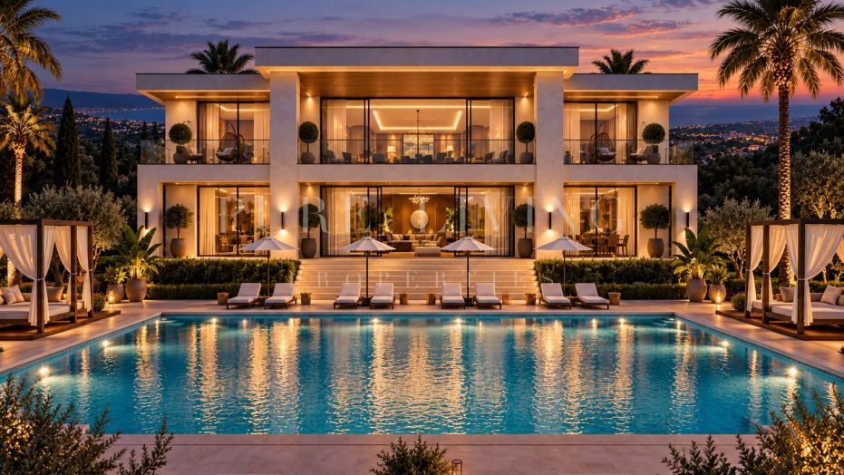 Projet exceptionnel avec vue imprenable situé dans le Marbella Club Golf Resort, Benahavís