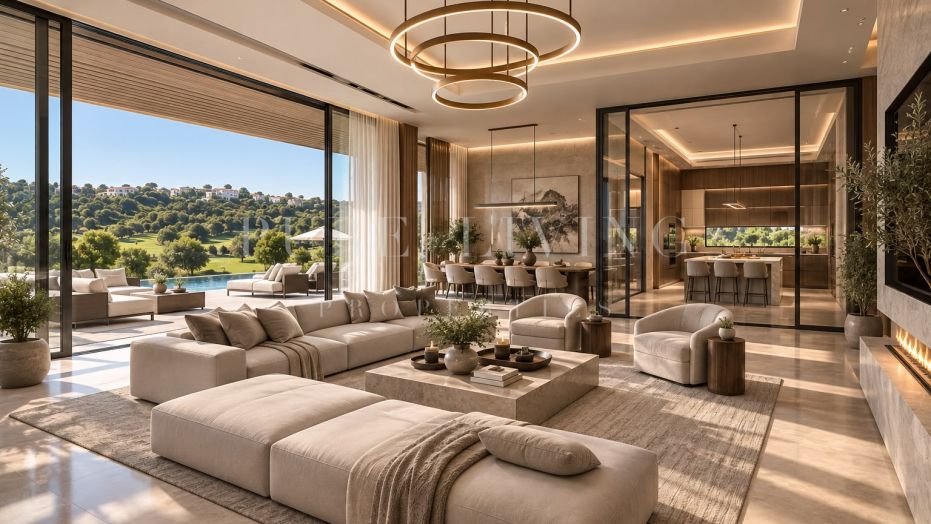Projet exceptionnel avec vue imprenable situé dans le Marbella Club Golf Resort, Benahavís