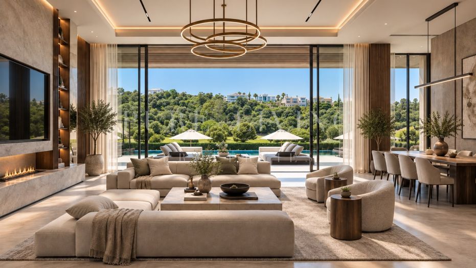 Projet exceptionnel avec vue imprenable situé dans le Marbella Club Golf Resort, Benahavís