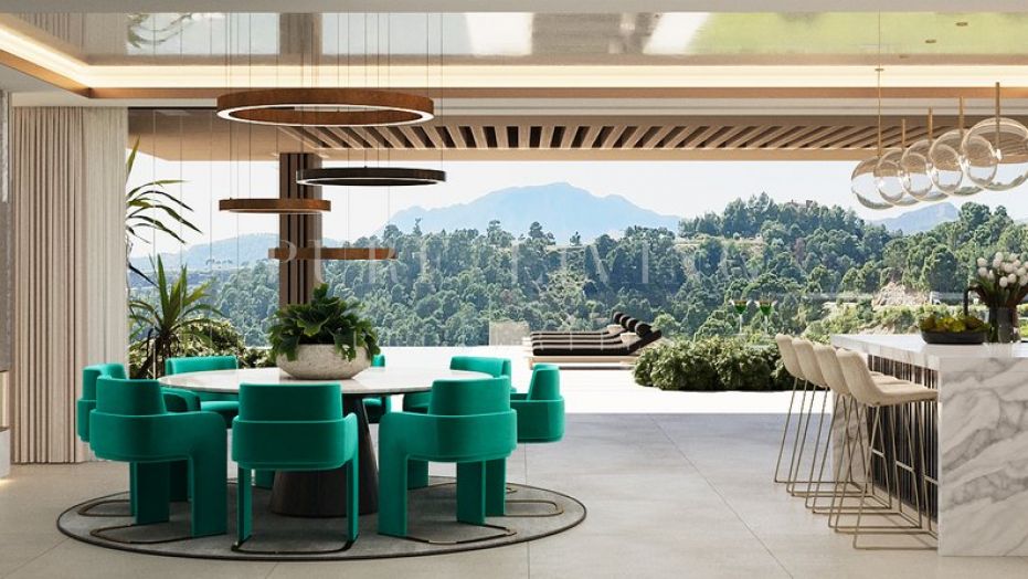 Outstanding project with amazing panoramic views located in Marbella Club Golf, Benahavis