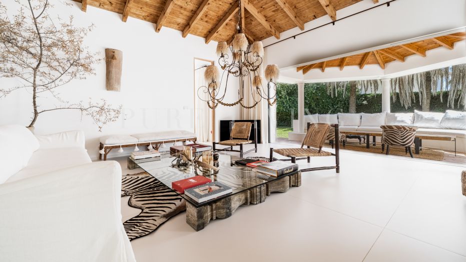 Villa méditerranéenne élégante à louer sur la Mille d'Or de Marbella