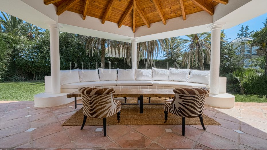 Villa méditerranéenne élégante à louer sur la Mille d'Or de Marbella