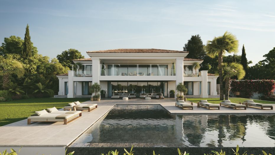 Villa de luxe nouvellement construite avec une vue magnifique à La Quinta