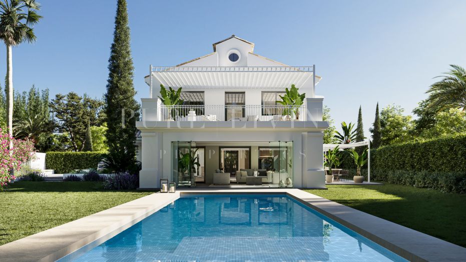 Elegante villa met vier slaapkamers in Nueva Andalucía