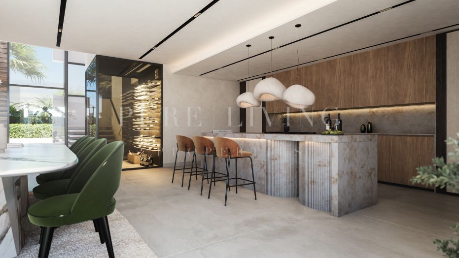 Luxe zeven-slaapkamer villa te koop in Paraiso Alto