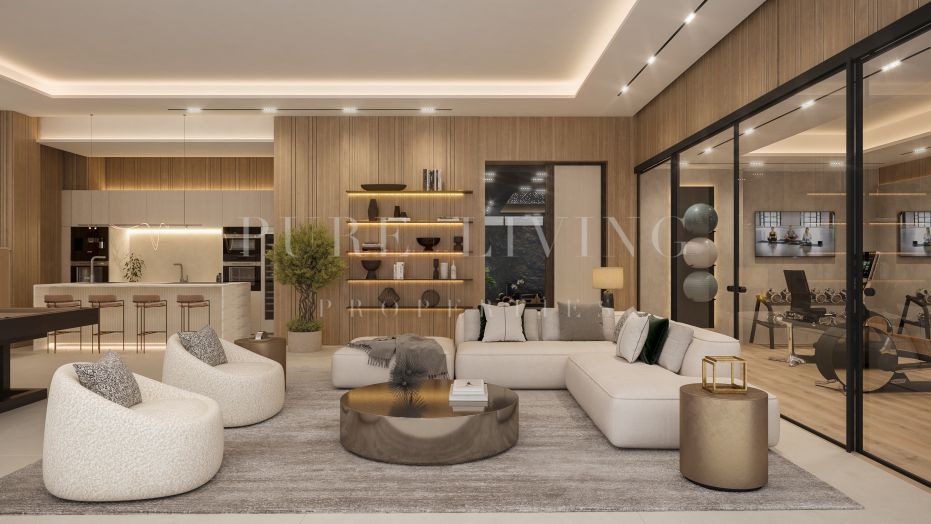 Luxe zeven-slaapkamer villa te koop in Paraiso Alto