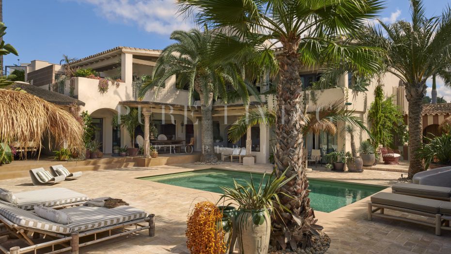 Uitzonderlijke villa in een tropische hemel in Los Monteros