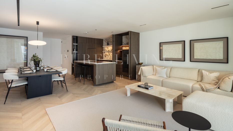 Luxe appartement met drie slaapkamers in Marina de Puente Romano