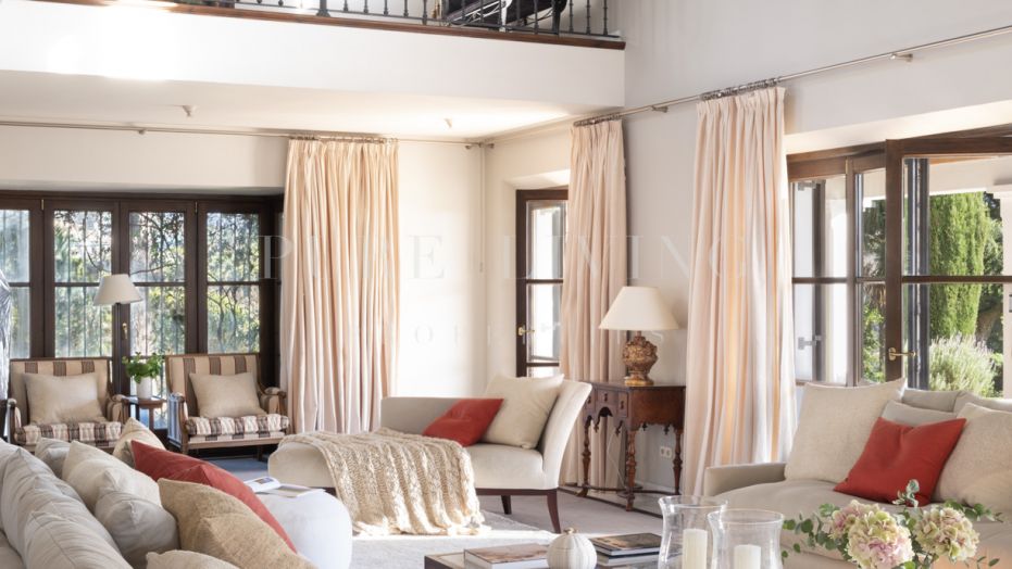 Prachtige villa met ongelooflijk panoramisch uitzicht gelegen in de bevoorrechte omgeving van El Madroñal, Benahavís