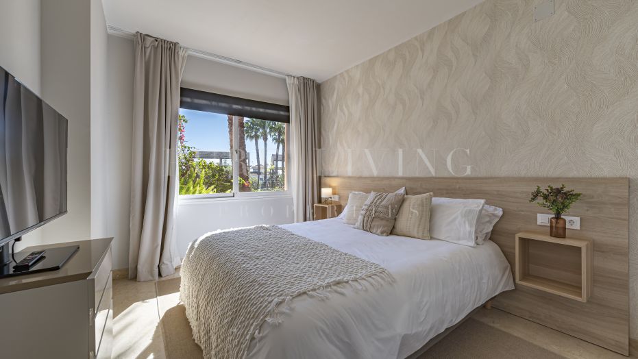 Impresionante apartamento de 3 dormitorios con fantásticas vistas a la piscina en Oasis de Marbella