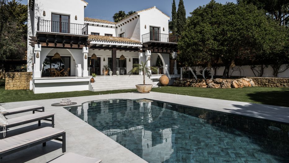 Una casa de estilo cortijo andaluz recientemente reformada en Hacienda Las Chapas