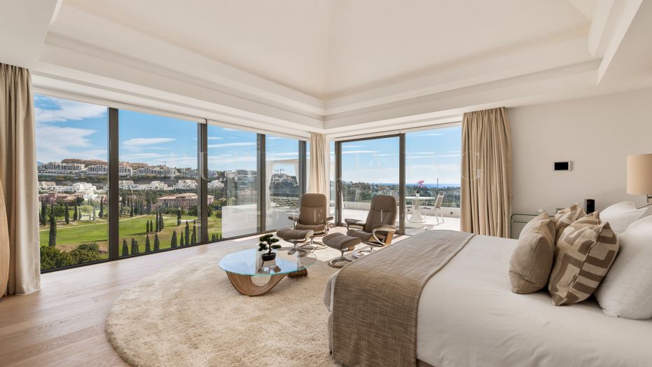 Superbe villa de huit chambres avec une vue imprenable sur la mer à Los Flamingos