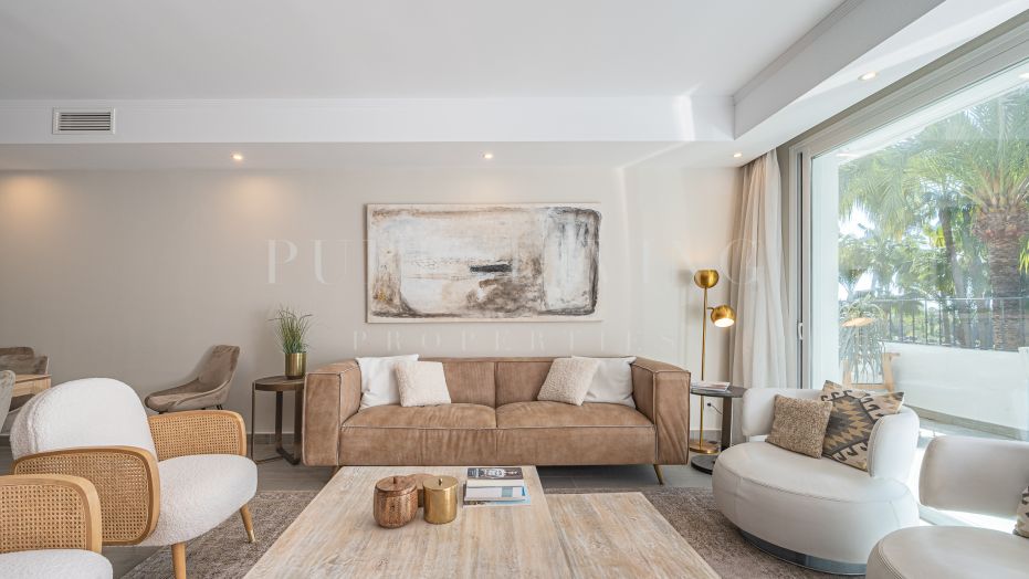 Duplex Penthouse voor korte termijn huur in Marina Puente Romano, Marbella Golden Mile