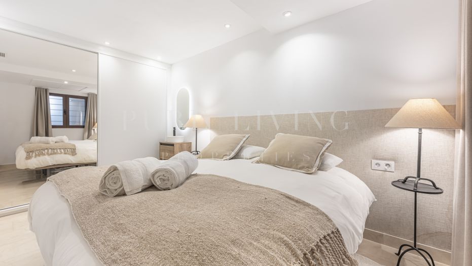 Appartement met Drie Slaapkamers aan het Strand op de Golden Mile van Marbella