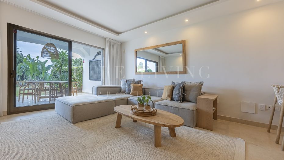 Appartement met Drie Slaapkamers aan het Strand op de Golden Mile van Marbella