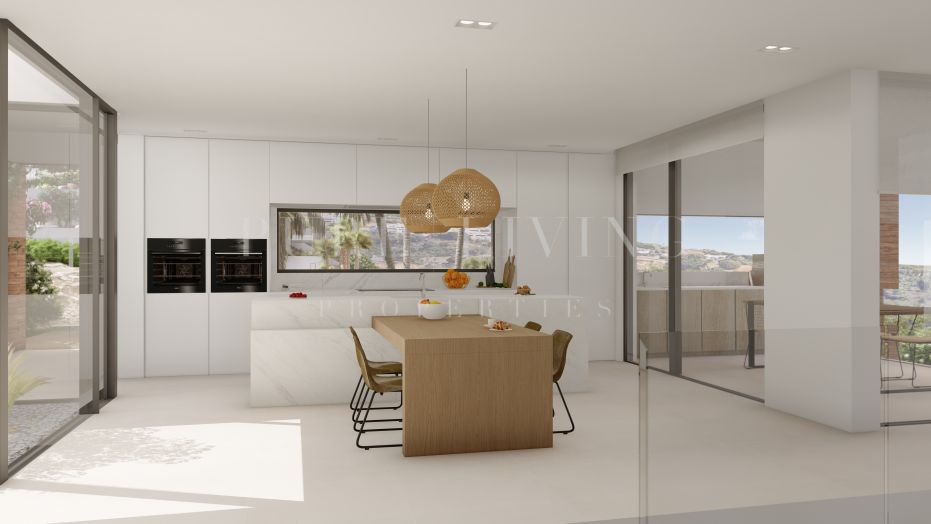 Luxury Villa project for sale with stunning panoramic sea views in Altos de Los Monteros, Marbella East