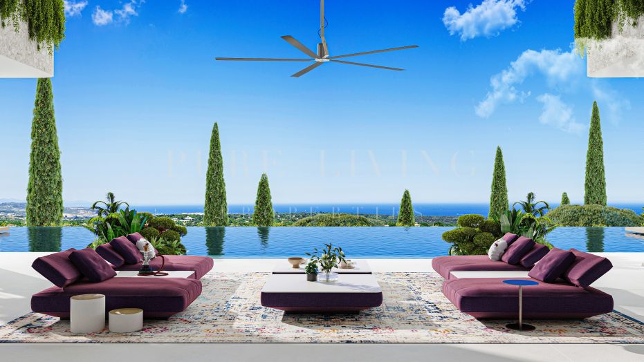 Exceptional plot with building licence, project and sea views in Hacienda Las Chapas