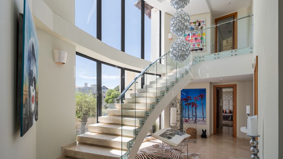 Modern duplex penthouse with stunning views