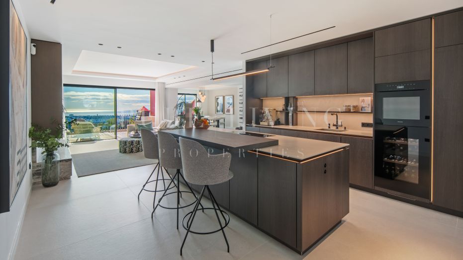 Monte Halcones 3F – Elegant Duplex Penthouse met Panoramisch Uitzicht in Benahavís