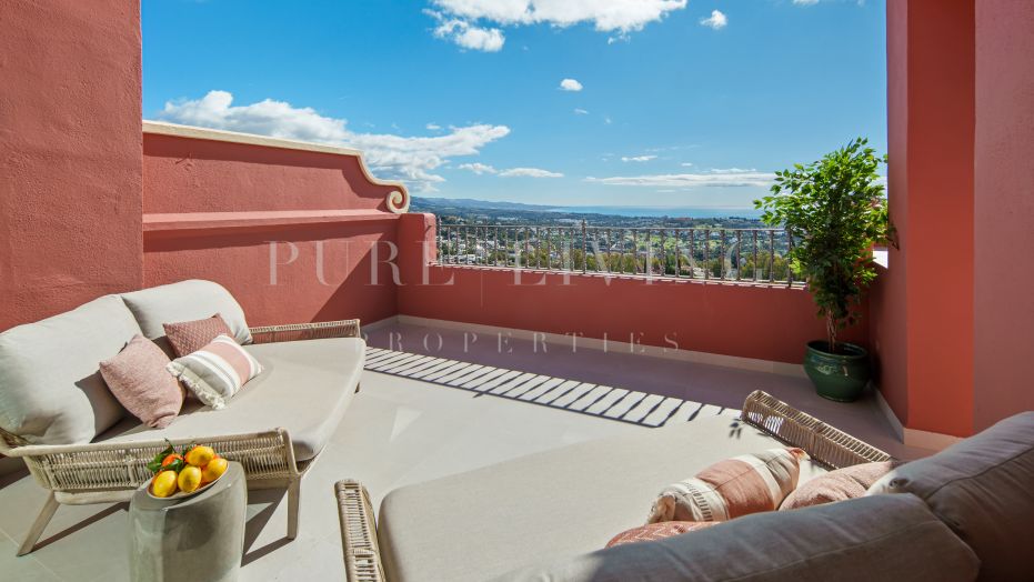Monte Halcones 3F – Elegant Duplex Penthouse met Panoramisch Uitzicht in Benahavís