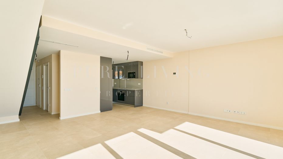 Maison mitoyenne moderne de 3 chambres avec jardin et solarium à La Cala de Mijas