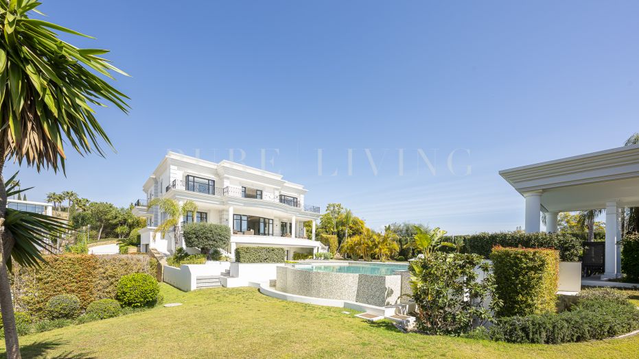 Elegant villa with 5 bedrooms for long term rent in la Alqueria, Benahavis