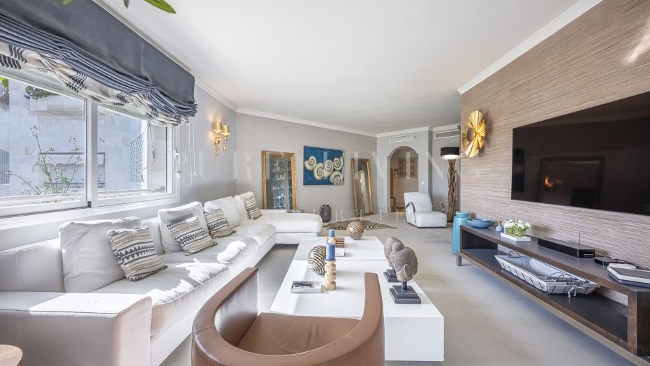 Appartement met 3 slaapkamers te huur in Golden Mile Marbella