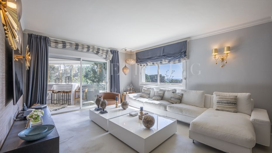 Appartement met 3 slaapkamers te huur in Golden Mile Marbella