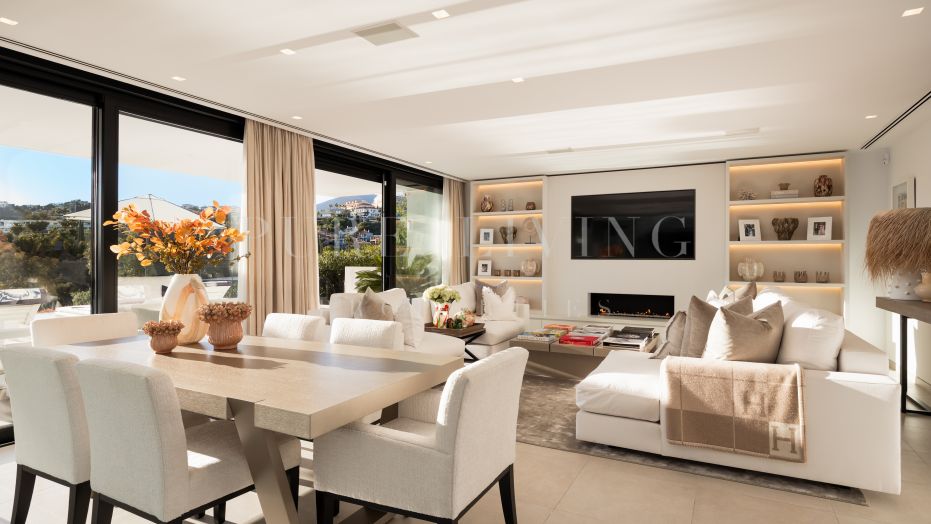 Four-bedroom villa set in the heart of Nueva Andalucía’s prestigious Golf Valley.